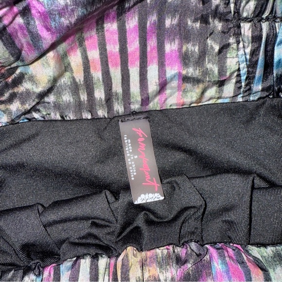FP MOVEMENT The Way Home Printed Shell Running Shorts Black Multicolor S - Picture 8 of 9